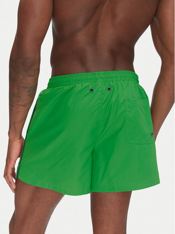 Aeronautica Militare Aeronautica Militare Pantaloni scurți pentru înot 251BW223CT2967 Verde Regular Fit