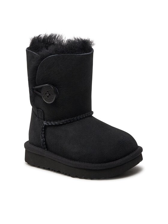 Ugg Ugg Μπότες Χιονιού T Bailey Button II 1017400T Μαύρο