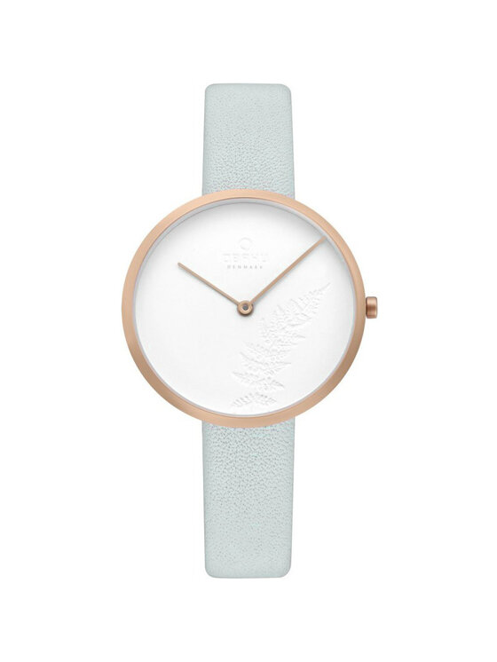 Obaku Obaku Hodinky V219LXVHRL Modrá