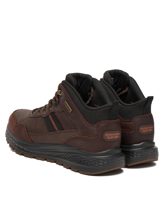 Skechers Skechers Kotníková obuv Slade Ultra 211182 RDBR Hnědá