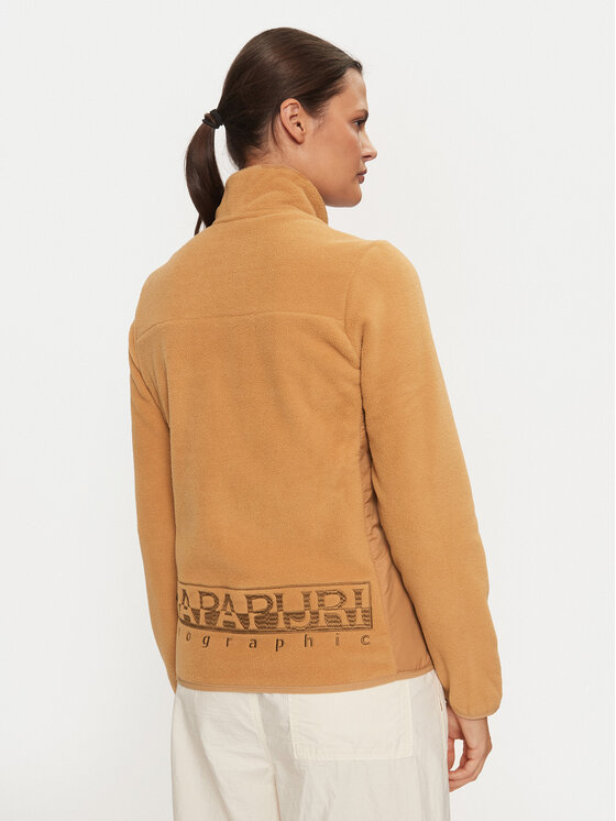 Napapijri Napapijri Flis Yupik NP0A4I55 Rjava Regular Fit