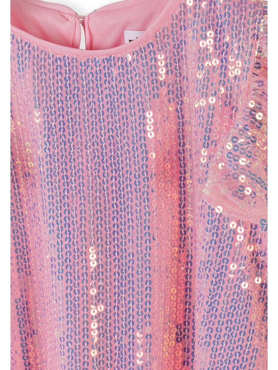 minoti minoti Sukienka elegancka 32DRESS151 Różowy Regular Fit