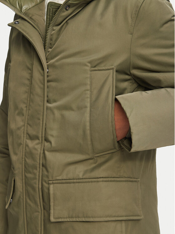 Tommy Hilfiger Tommy Hilfiger Parka WW0WW46533 Zielony Relaxed Fit