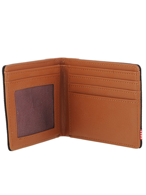Herschel Herschel Portafoglio piccolo da uomo Herschel Hank RFID Wallet II Nero