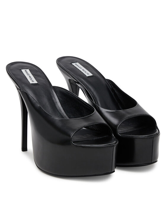 Naked Wolfe Naked Wolfe Şlapi Fab Negru