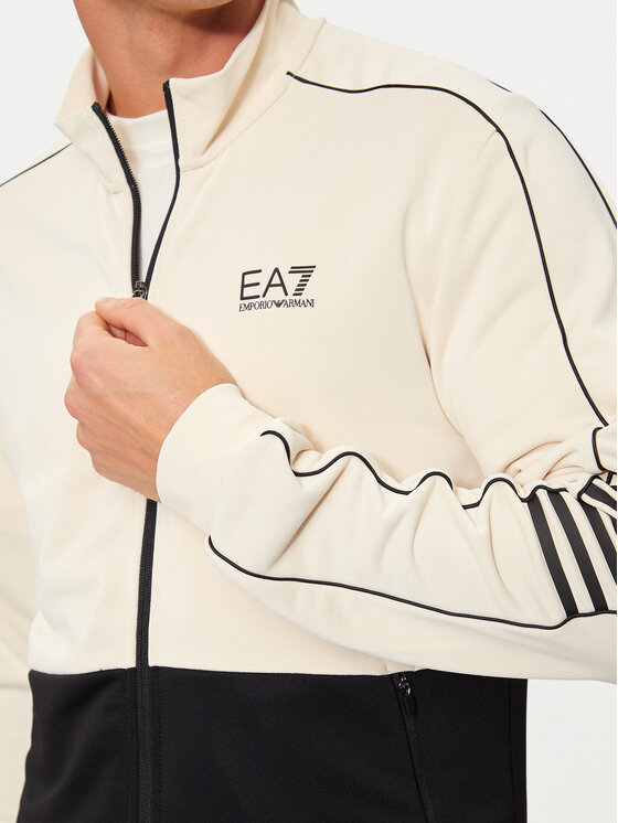 EA7 Emporio Armani EA7 Emporio Armani Trenerka 6DPV53 PJ16Z 27BD Bež Regular Fit