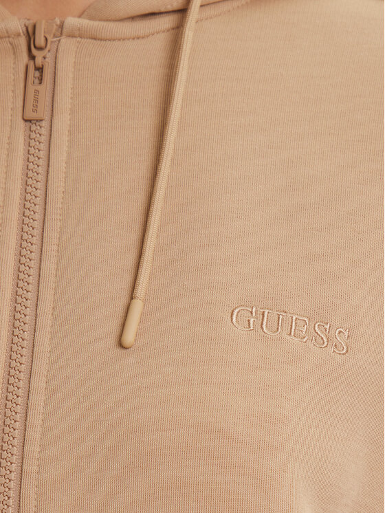 Guess Guess Bluza V5YQ00 KB3P2 Beżowy Regular Fit