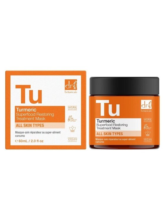 Dr Botanicals Dr Botanicals Superfood Restoring Treatment Z kurkumą Maska do twarzy