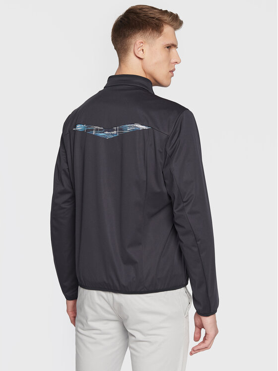 BOSS Boss Prehodna jakna J_Phlox 50482336 Mornarsko modra Regular Fit