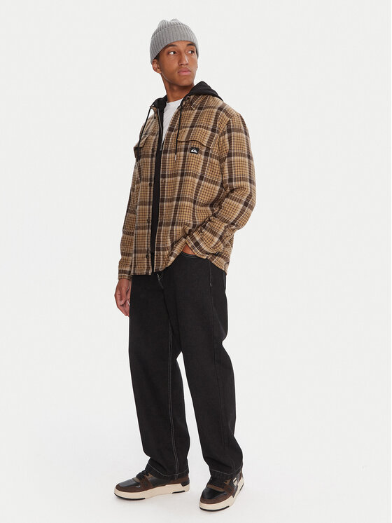 Quiksilver Quiksilver Košulja Yankee EQYWT04648 Smeđa Comfort Fit