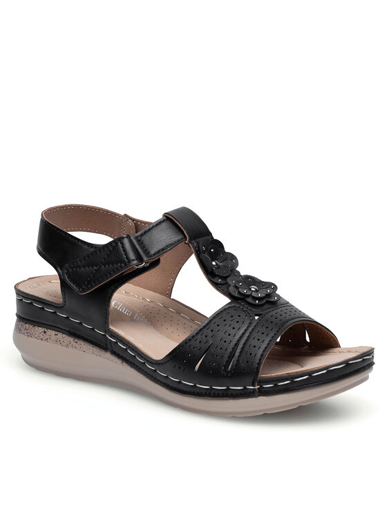 Clara Barson Clara Barson Sandalen WYL0510-20 Schwarz