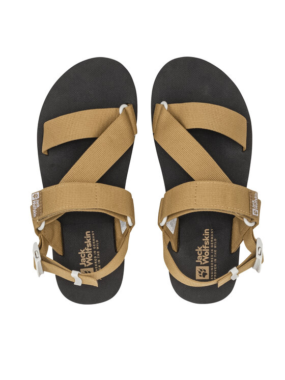 Jack Wolfskin Jack Wolfskin Sandały Urban Entdeckung Belt Sandal 4056801 Brązowy