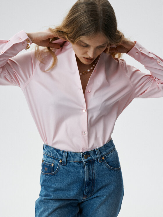 MARI PRETI MARI PRETI Camicia Elysian Rosa Regular Fit