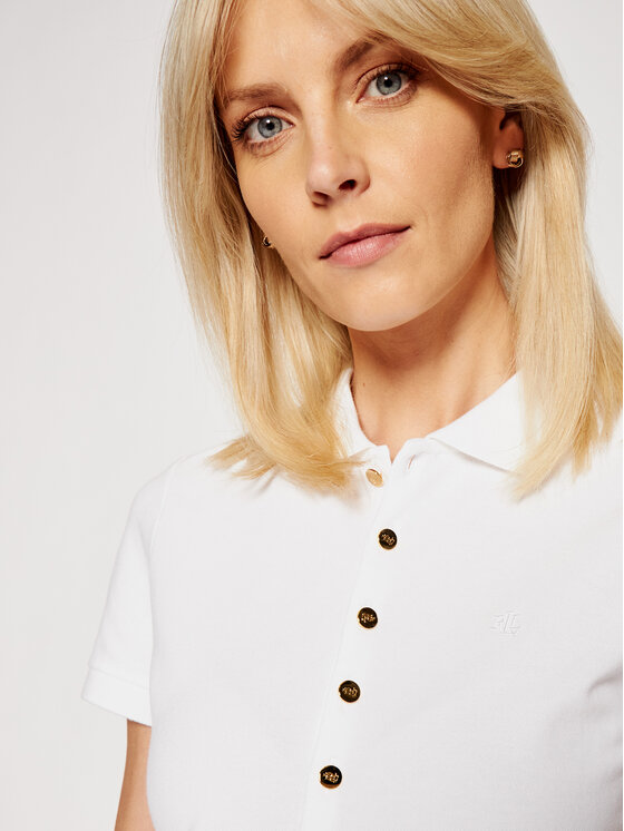 LAUREN RALPH LAUREN LAUREN RALPH LAUREN Polo 200679219008 Bianco Regular Fit