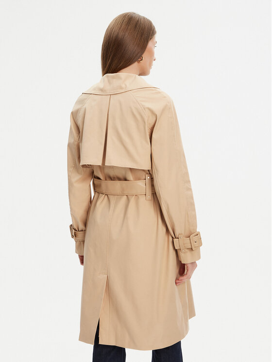 Guess Guess Tenchcoat W5YL02 WHDF1 Beige Regular Fit