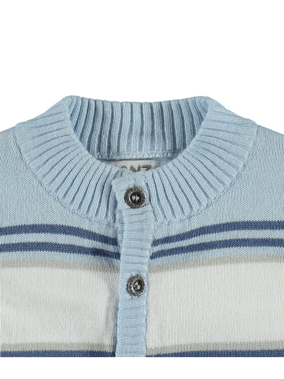 Kanz Kanz Sweter 1712407-0001 Niebieski Basic Fit