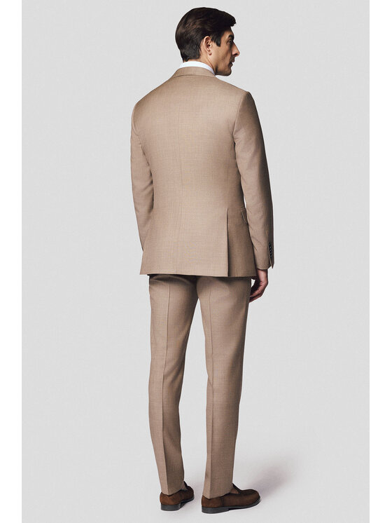 Lancerto Lancerto Garnitur Fratta GA073125000003 Beżowy Slim Fit