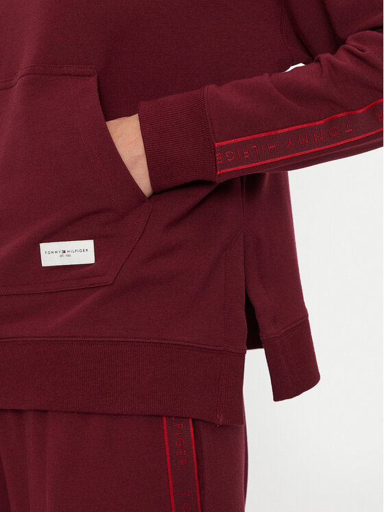 Tommy Hilfiger Tommy Hilfiger Felpa UW0UW04783 Bordeaux Regular Fit