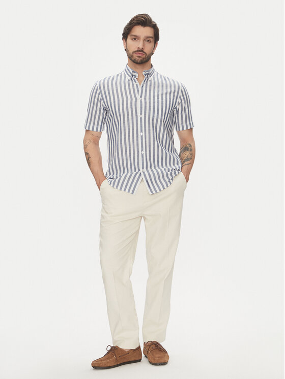 Pierre Cardin Pierre Cardin Cămașă C6 45620.0487 Albastru Regular Fit
