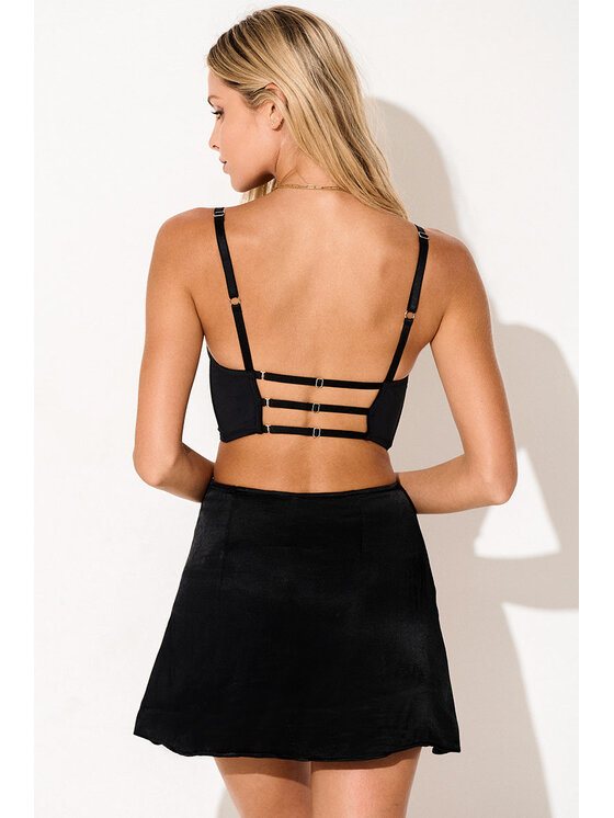 Love and Hate Love and Hate Reggiseno top Charlotte Nero