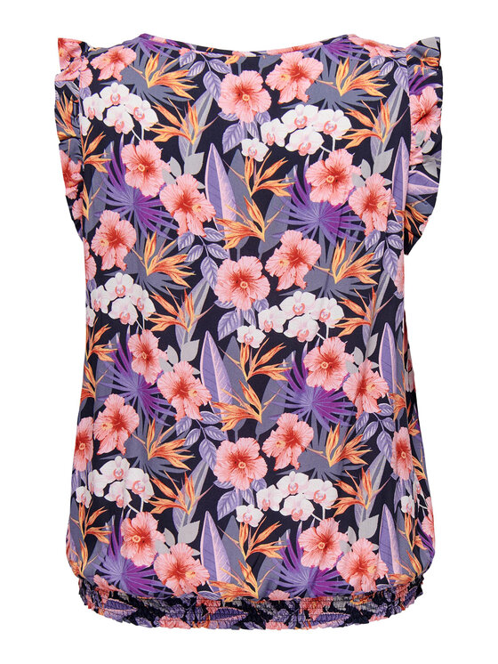 ONLY Carmakoma ONLY Carmakoma Bluza 15298017 Pisana Regular Fit