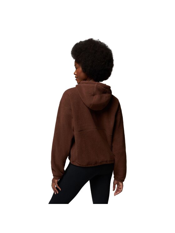 Columbia Columbia Polar Timber Meadow MTR Fleece Hoodie 2173461256 Brązowy Regular Fit