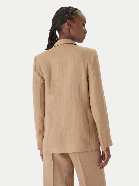 Marella Marella Sakko Vincita 2615041012 Écru Regular Fit