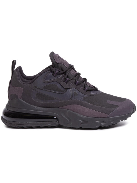 Nike air max 270 react trainers in triple black best sale