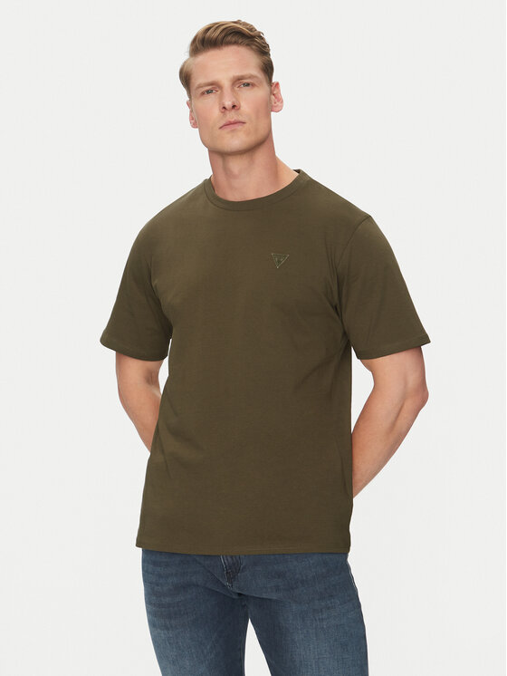 Férfi Póló Guess, Méret: XXL, Khaki, F3GI00 K8HM0