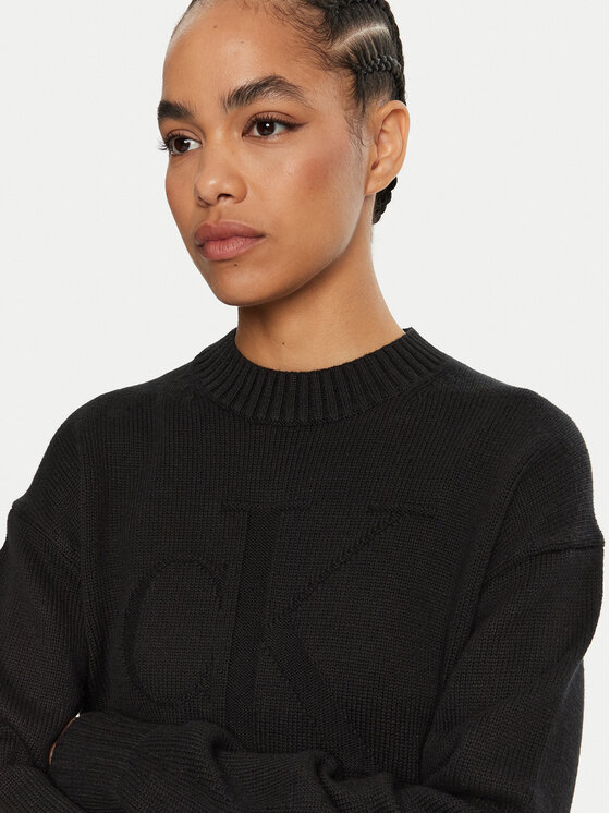 Calvin Klein Jeans Calvin Klein Jeans Pullover J20J224224 Schwarz Regular Fit