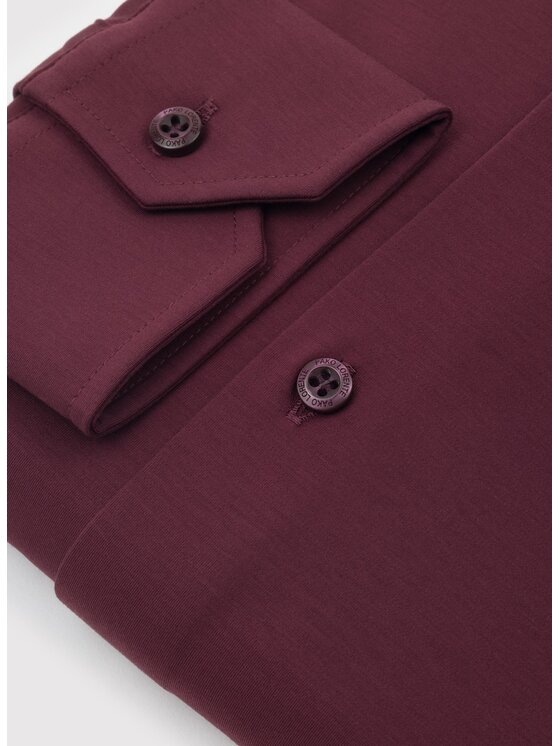 Pako Lorente Pako Lorente Koszula P26WF-1X-020 Bordowy Slim Fit