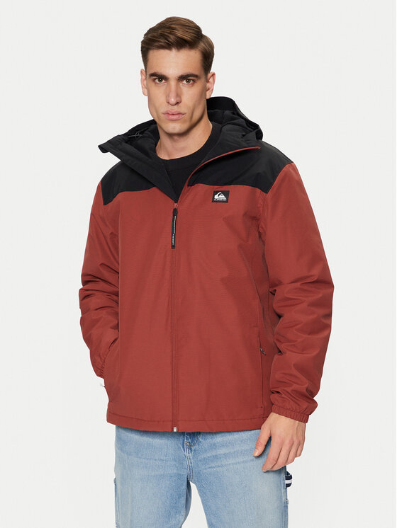 Quiksilver Prechodná bunda Overcast 3K EQYJK04063 Oranžová Regular Fit