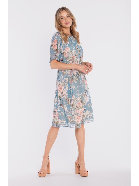 Stylove Stylove Abito da cocktail S435 Blu A-Line Fit