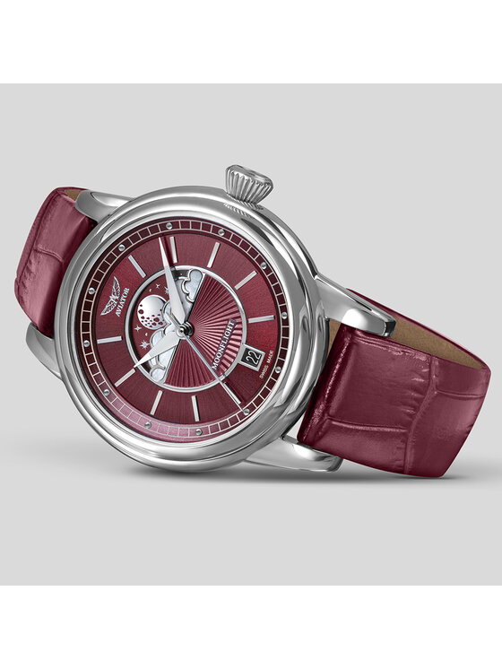 Aviator Aviator Zegarek V.1.33.0.264.4 Czerwony