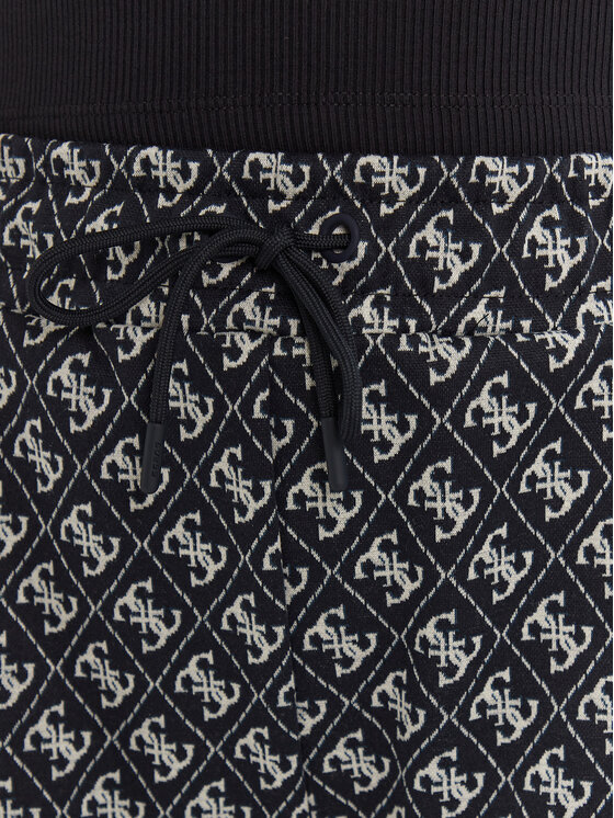 Guess Guess Melegítő alsó V5RB03 KCO90 Fekete Palazzo Fit