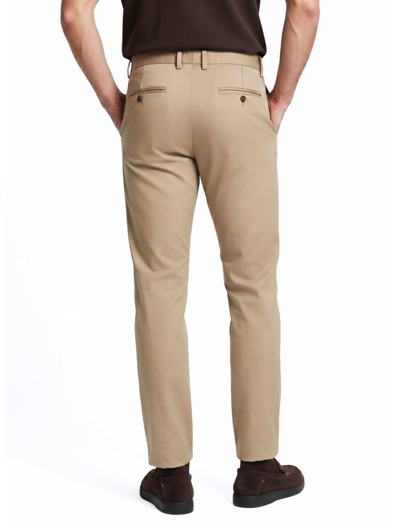 Pako Lorente Pako Lorente Chinosy P26WB-WX-002 Beżowy Slim Fit