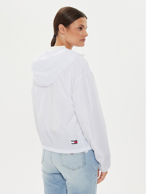 Tommy Jeans Tommy Jeans Αντιανεμικό Chicago DW0DW19302 Λευκό Regular Fit