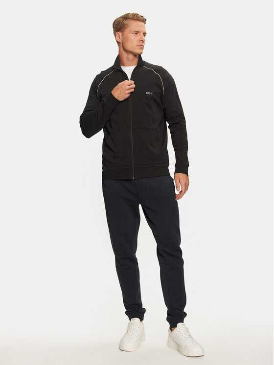 BOSS Boss Mikina Mix&Match 50515366 Černá Regular Fit