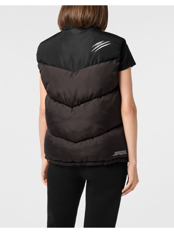 Plein Sport Plein Sport Gilet 23973 Nero Regular Fit
