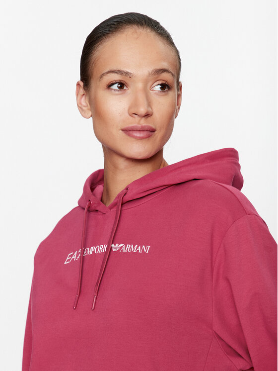 EA7 Emporio Armani EA7 Emporio Armani Суитшърт 6RTM07 TJCQZ 1441 Розов Regular Fit
