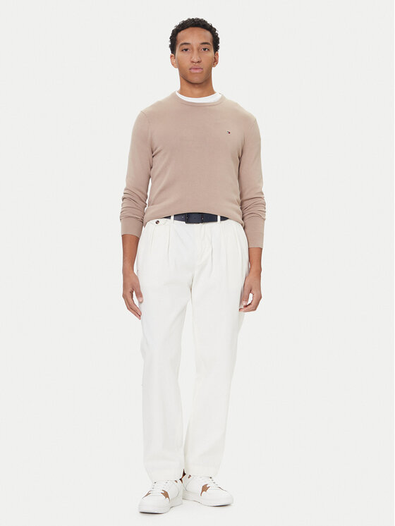 Tommy Hilfiger Tommy Hilfiger Светр Essential Ssnl MW0MW39999 Бежевий Regular Fit