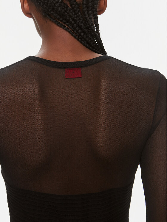 HUGO Hugo Kokteilikleit Salsery 50507912 Must Slim Fit