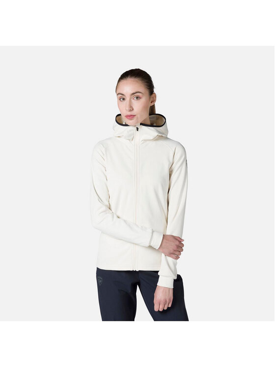 Rossignol Rossignol Bluza techniczna W Midlayer Thin Fz Biały Regular Fit