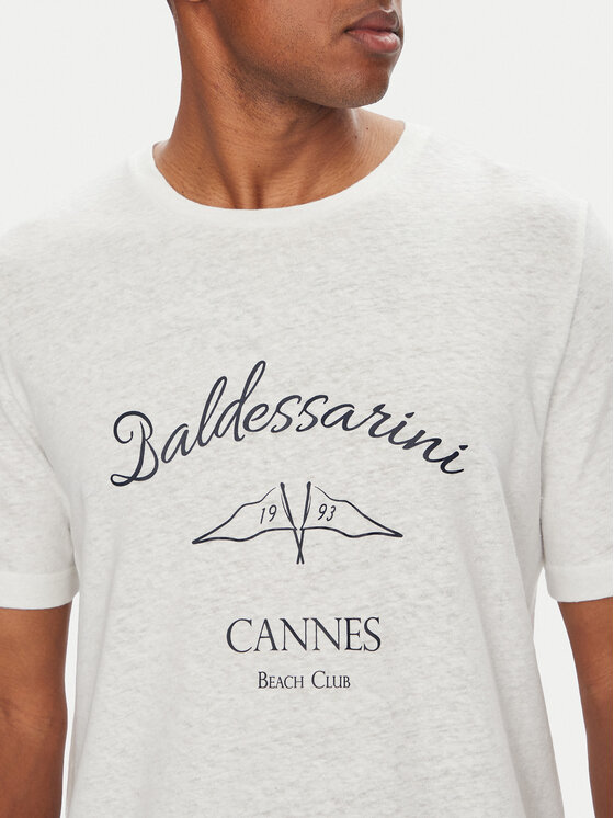 Baldessarini Baldessarini Tričko B4 20084.5283 Biela Regular Fit