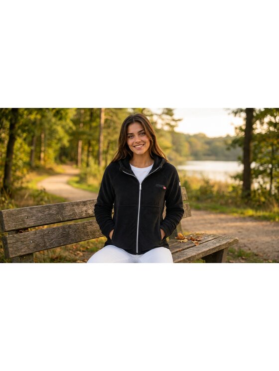 Geographical Norway Geographical Norway Polar WZ8181F/GN-BLACK Czarny Reglan Fit