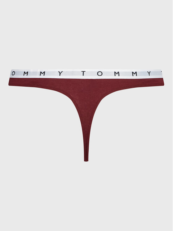 Tommy Hilfiger Tommy Hilfiger Komplet 3 par stringów Print UW0UW02521 Kolorowy