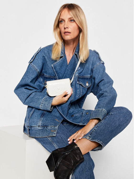 Chiara Ferragni Chiara Ferragni Torbica za okrog pasu﻿ 72SB4BA4 Bela