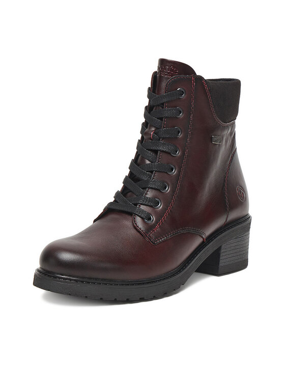 Remonte Remonte Šnurovacia obuv CEO-D1A70-35 Bordová