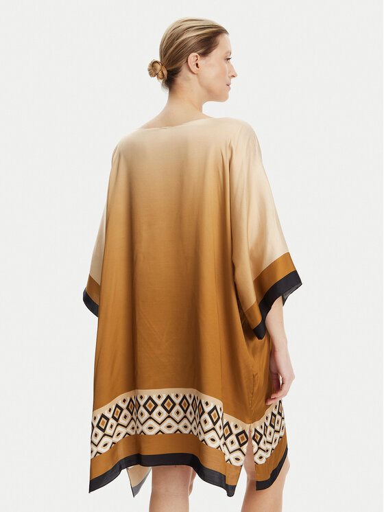 Max Mara Beachwear Max Mara Beachwear Pareo Canzone 2516691049600 Bež Relaxed Fit