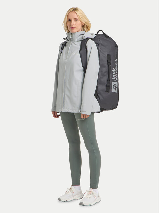 Jack Wolfskin Jack Wolfskin Outdoor jakna Trailtime 2l A63902 Zelena Regular Fit